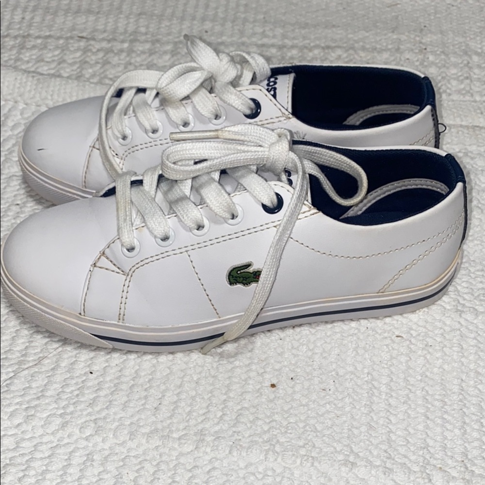 Lacoste White Sneakers Classic Minimalist Design